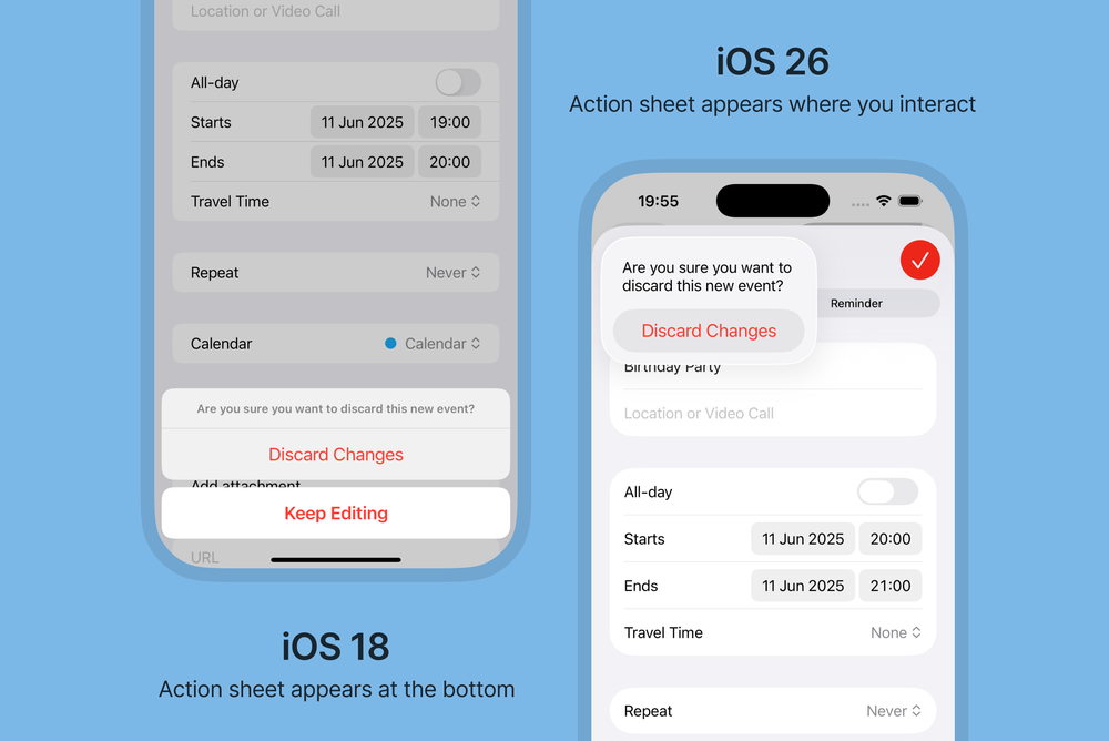 Ios Native Sheet Ui UI Changes in iOS 26 That’s Not About Liquid Glass